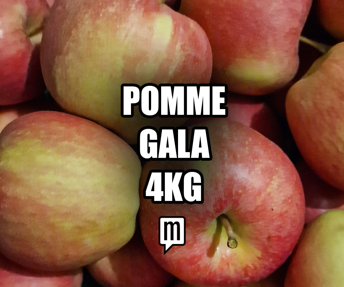 Pommes Gala 4kg